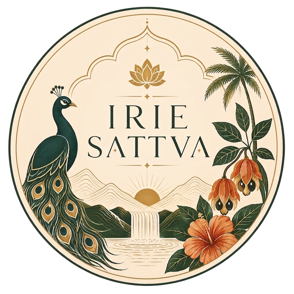 Irie Sattva logo sticker